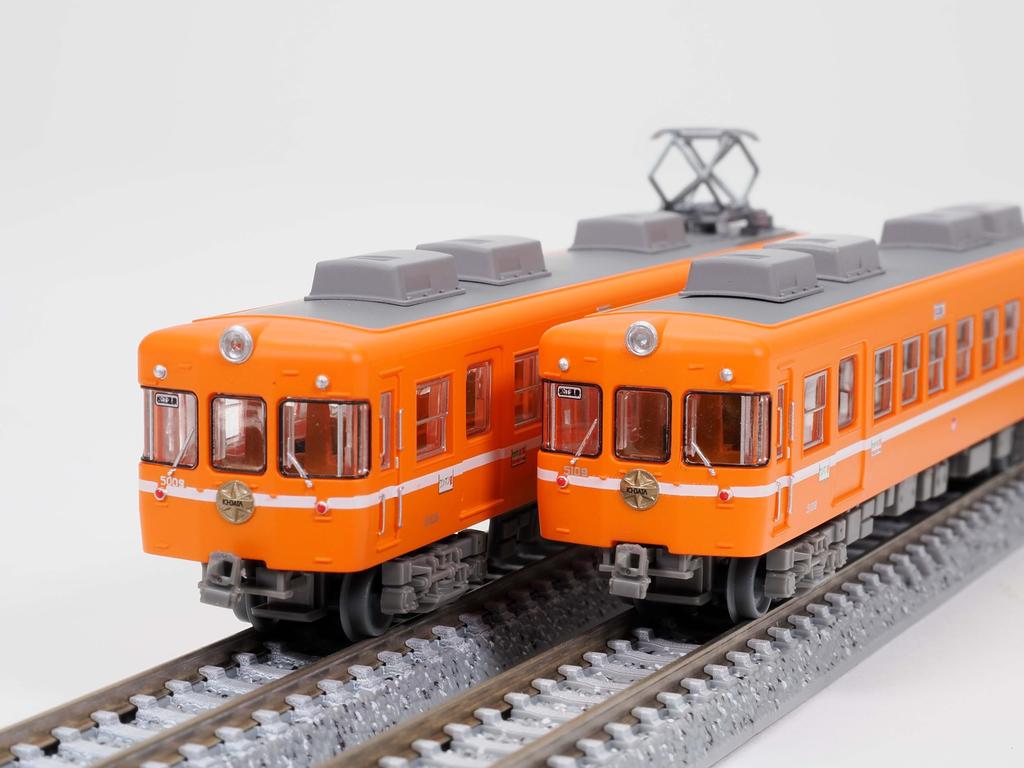 Tomytec Railway Ichibata Railway 5000 Series 5009 Orange Color Set Diorama 335757 Collection, 2-Car B, Supplies,