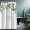 Bathroom Thickened Waterproof Curtain Mildew Proof Shower Curtain Shower Partition Curtain Shower Curtain Bathroom Curtain Free Perforation