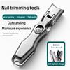 Professional large-opening nail clippers, exquisitely crafted slanted and flat nail clippers splash-proof high-quality nail care