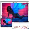 5D DIY Алмазная вышивка Киберпанк Сексуальное искусство Алмазная картина Мозаика Украшение дома