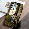 J-Jane R-Remover F-Frailty Чехол для телефона For Samsung Galaxy A73,A72,A71,A70,A53,A52,A51,Другие Мягкий Черный Чехол