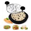 Large Chicken Shredder with Clear Lid Chicken Mincer Shredding Separation Tearing and Stuffing Machine Accessoires De Cuisine