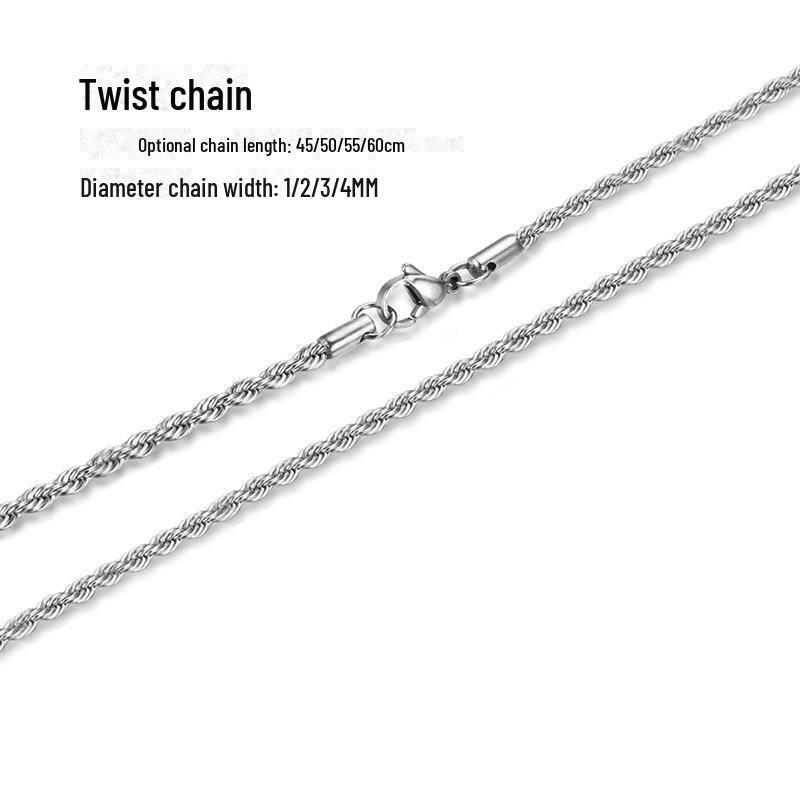 Универсальный мужской кулон из нержавеющей стали с цепочкой