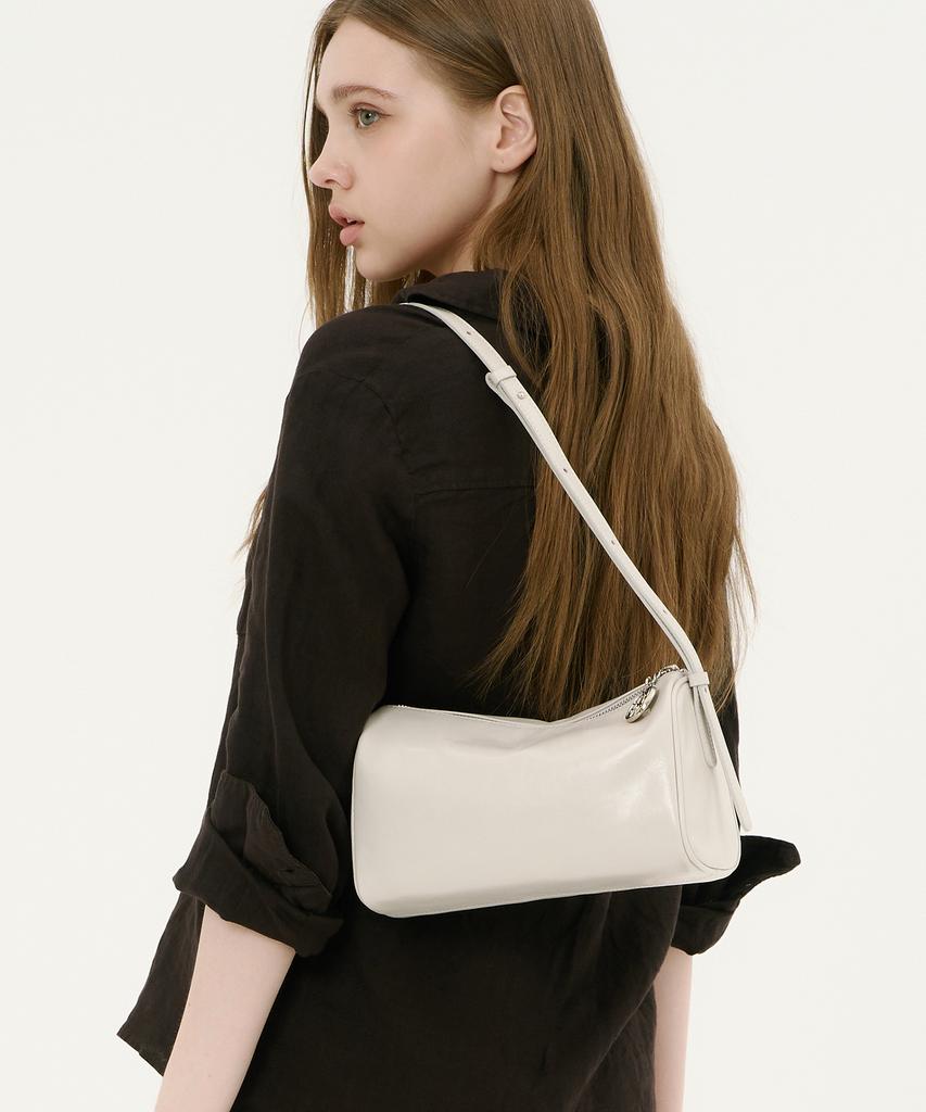 Anodds Pidi Medium Leather Boston Shoulder Bag 4 Colors