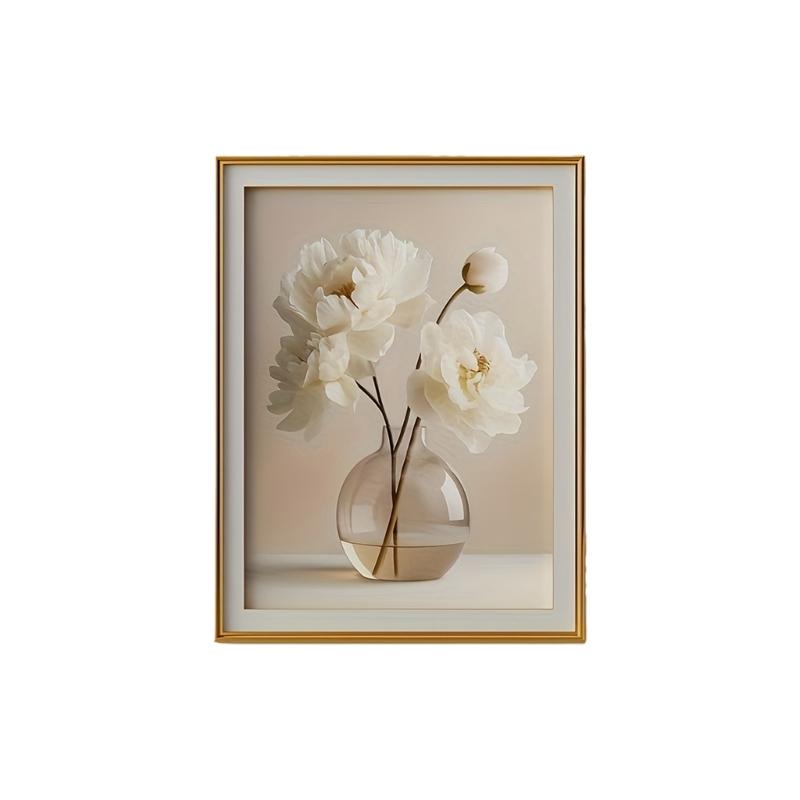 Wall Art Canvas Painting Flowers Picture Poster Unframed Ready to Hangs for Living Room Bedroom Home Decorations Gift