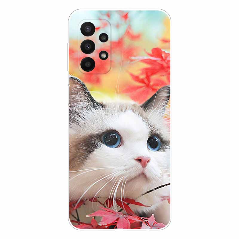 Чехол-бампер для Samsung Galaxy A23 5G, Мягкая силиконовая задняя крышка для Samsung A23 4G 6.6'', Ударопрочный чехол-бампер, Fundas A 23, Расписной