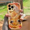 Phone Case: 2D flat, suitable for iPhone 18 17 16 15 14 13 12Pro protective case, grassy puppy party, perfect Christmas and Halloween holiday gift