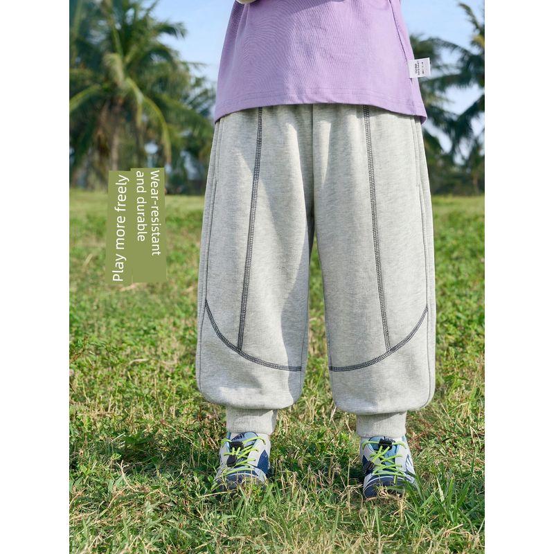 Boys' Sports Pants for Spring and Autumn 2026 New Style Children's Casual Versatile Sweatpants