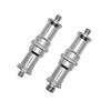 1/4 3/8 Inch Metal Conversion Screw, Flash Bracket Revolving Long Stud Adapter Screw for Tripod, DSLR Camera, Studio Photography Mount Accessories