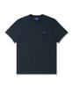 DOLPHIN WAVE APPAREL [3-Pack] Dolphin Mini Chain Embroidery 16-Count Short Sleeve T-Shirt Navy & White & Black