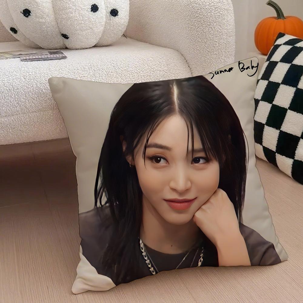 singer cool MMoon Byul Cushion Cover Throw Pillow Cover Hidden Button Durable Polyester Chair Cushion