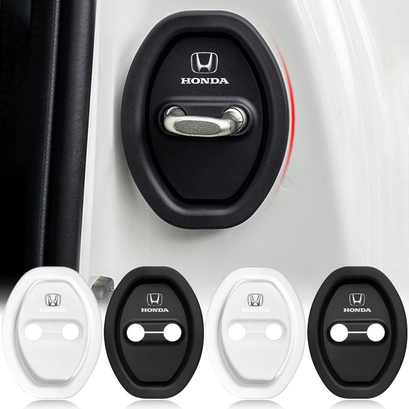4Pc Car Door Groove Cushion Silicone Gel Anti-Collision Protective Cover For Honda Civic XR-V HR-V City Odyssey Spirior CRV Jazz XE2