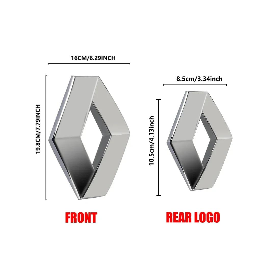 2026 Горячие Колпаки на ступицу для Renault Для Renault Talisman Clio 4 Megane 2 3 Fluence Kangoo Captur Scenic 2 3D Передний Эмблема Автомобиля Задний Tru