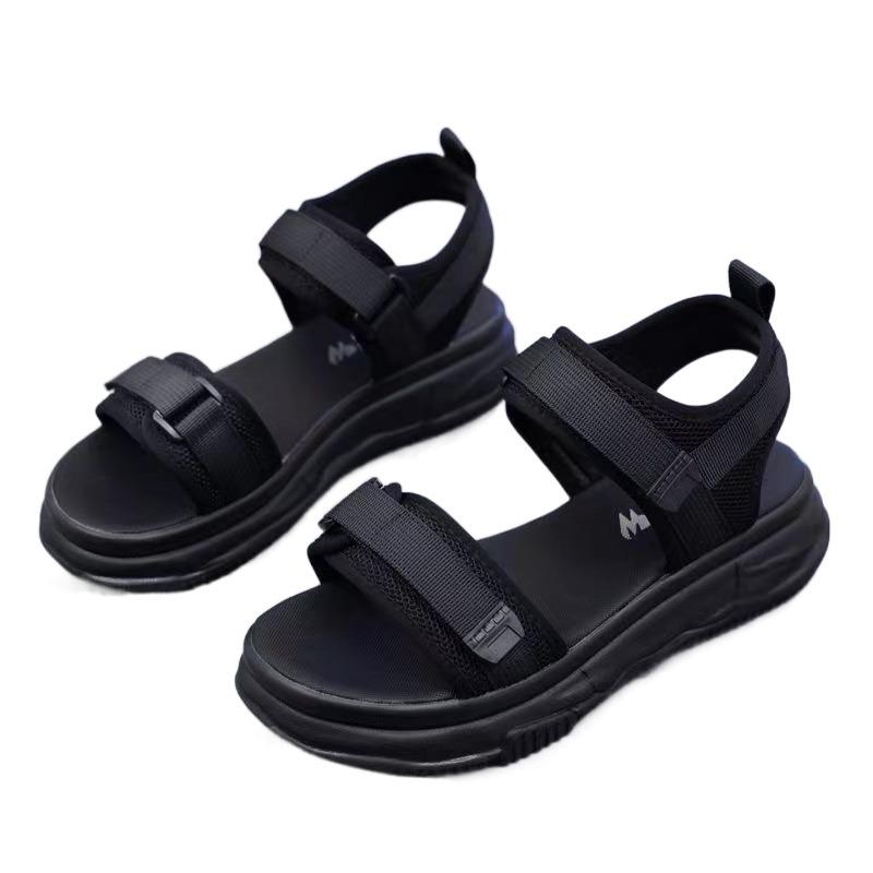 Спортивные сандалии женские 2025 новые женские летние интернет-знаменитости плоская подошва студенческие повседневные пляжные туфли липучки мягкая подошва легкие