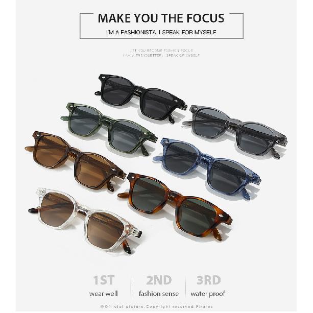 TR90 frame sunglasses, retro style, for men and women