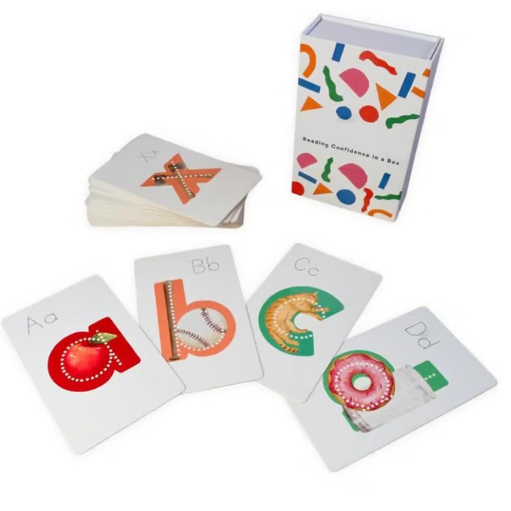 Children's Early Childhood Education Learning Letter Pronunciation 26 Letter Shapes And Colors Early Childhood Education Flash Cards