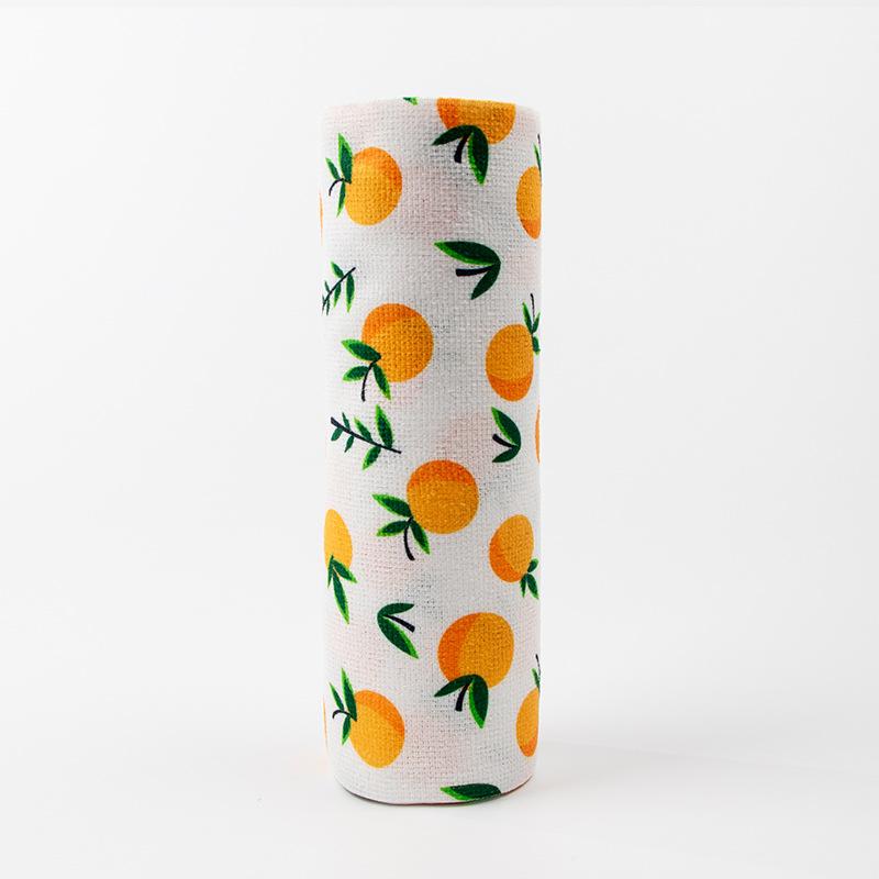 20 шт. Многоразовые салфетки из микрофибры для уборки 25x25 см с принтом, моющиеся кухонные полотенца, высокая впитываемость, быстросохнущие для домашней уборки