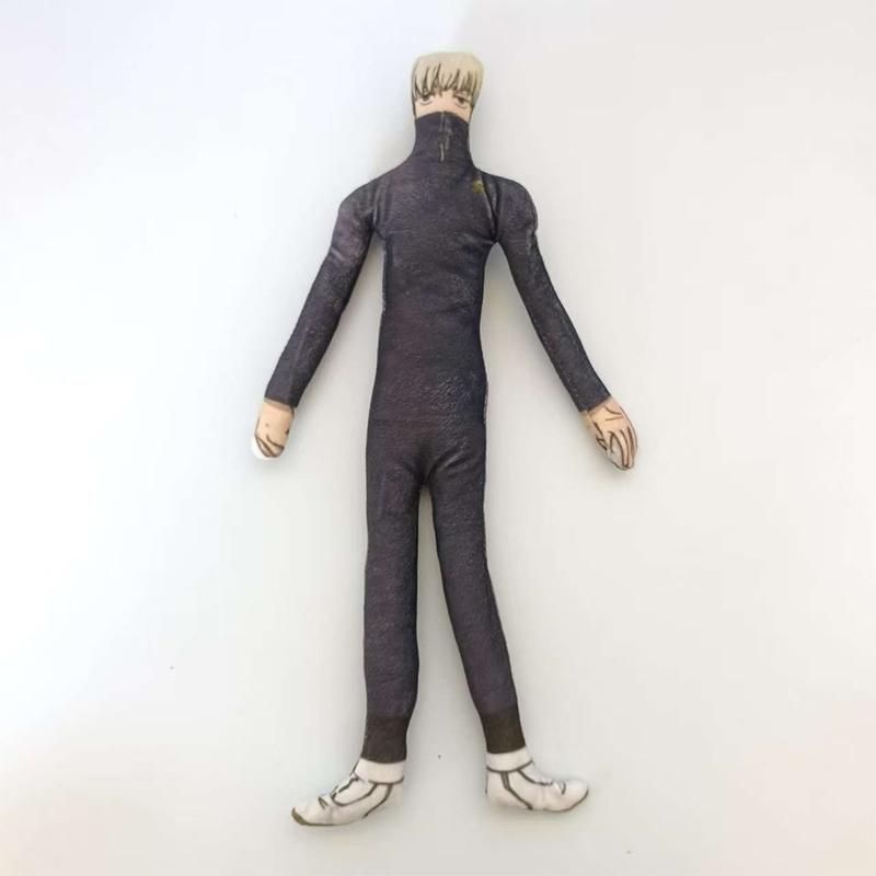 Кукла Jujutsu Kaisen Движущаяся Забавная Годжо Сатору Игрушка Фигурка-трансформер Косплей подвижный Абстрактный Каркас из Проволоки Хэллоуин Реквизит
