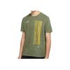 Dri-Fit KD Retro Wash Embroidered Logo Sports T-Shirt Men Tops Military-Green Cd1301-222
