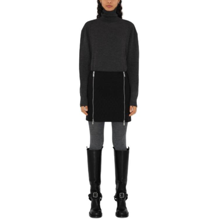 Burberry Quilted Mini Skirt Women's 80955881