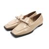 Vivian Rain Stylish Ribbon Size M Women's Shoes, Loafers, V2690AL, Beige, (23.0-23.5)