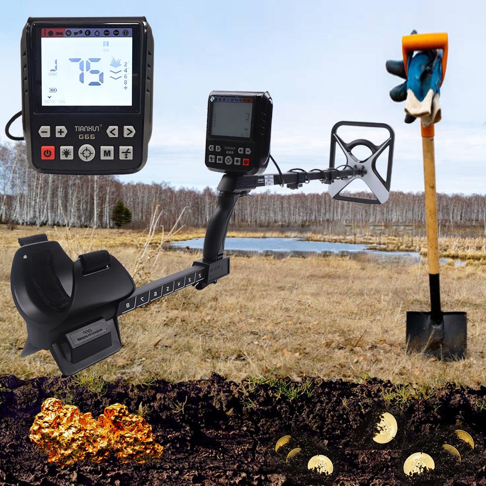 Профессиональный метаадетектор G66 Профессиональный пинпоинтер Gouden Детектор Gouden Hoge Gevoeligheid Schatradar Detectoren