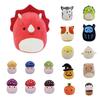 И милая плюшевая игрушка Squishmallow с изображением Stump The Skeleton Squad Bouncer**