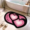Modern Floor Mat & Door Mat Non-Slip Textured Rug For Bathroom Kitchen Entrance Water-Absorbing Non-Slip Foot Decorative Mats