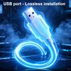 Проектор Исцеляющий Свет USB-Лампа, Звездное Небо Ночью с Четким Изображением И Регулируемой Яркостью Оптической Линзы, Сенсорное Управление 2-в-1 Звезда для Дома Путешествий