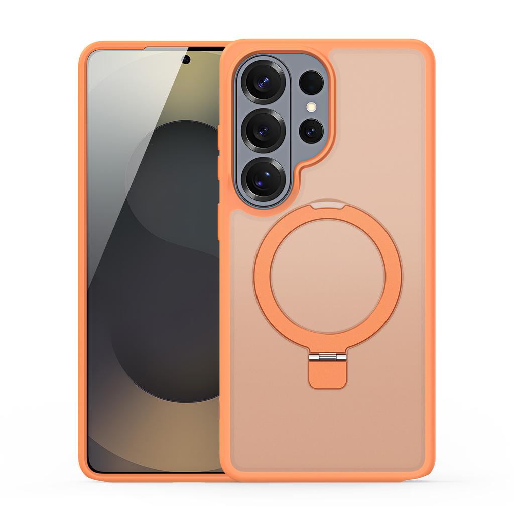 For Samsung Galaxy S26 Ultra Magnetic Case DUX DUCIS Yind Series Kickstand PC TPU Matte Phone Cover