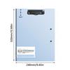 Double Clips Clipboard Multi-functional Memo Clip Board New A4 File Folder  Students