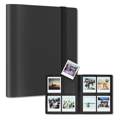СУМКА Альбом Instax Polaroid Большой Тонкий Книга Instax 160 Чехол, Хранение, Вместимость, Стильный, Файл, (Черный, Листы)