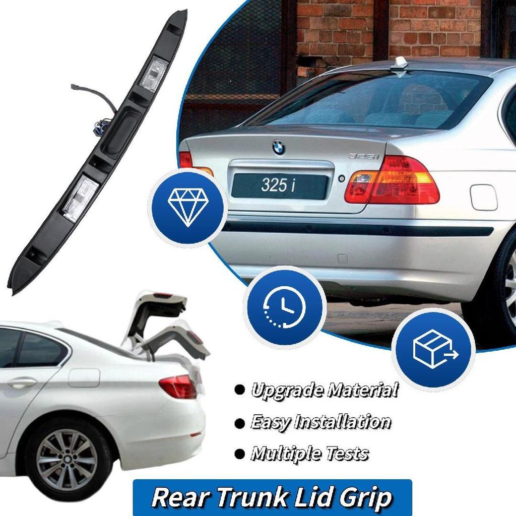 51137171699: Совместимый выключатель крышки багажника и багажника для BMW E46 325i, 328i, 320i.