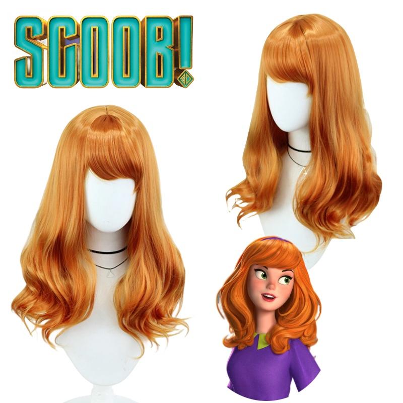 Scoobcosplay - Яркий оранжевый цвет, длина 52 см, подходит для всех тонов кожи