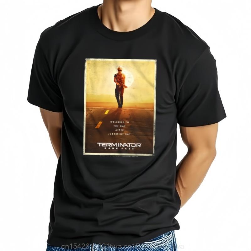 Terminator Dark Fate Movie Poster Mens T Shirt Day After Judgement Official