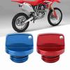 2 шт. Алюминиевые маслозаливные крышки, пробки, заглушки с ЧПУ для Honda CRF150R CB250F Yamaha Kawasaki Suzuki