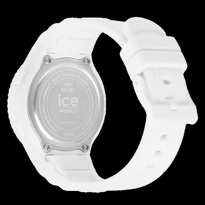 Montre ICE WATCH - Femmes - 021397 - Etanche 10 ATM - Bracelet en silicone blanc
