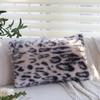 Pink Leopard Print Pillow Case Living Room Sofa Cushion Model Room Light Luxury Hotel B&B Bay Window Cushion Does Not Contain Core
