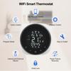 Tuya Wifi Smart Thermostat Цифровой регулятор температуры Управление с помощью приложения ЖК-дисплей Сенсорный экран Неделя
