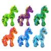 3D-печатная игрушка-непоседа в виде лошади, фигурка пони с подвижными суставами, гибкая шарнирная модель животного, статуэтка, украшение