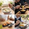 1Set Smooth Spoon Chopstick Kit Rustless Steel Tableware Set Dining  Set  Outdoor Picnic