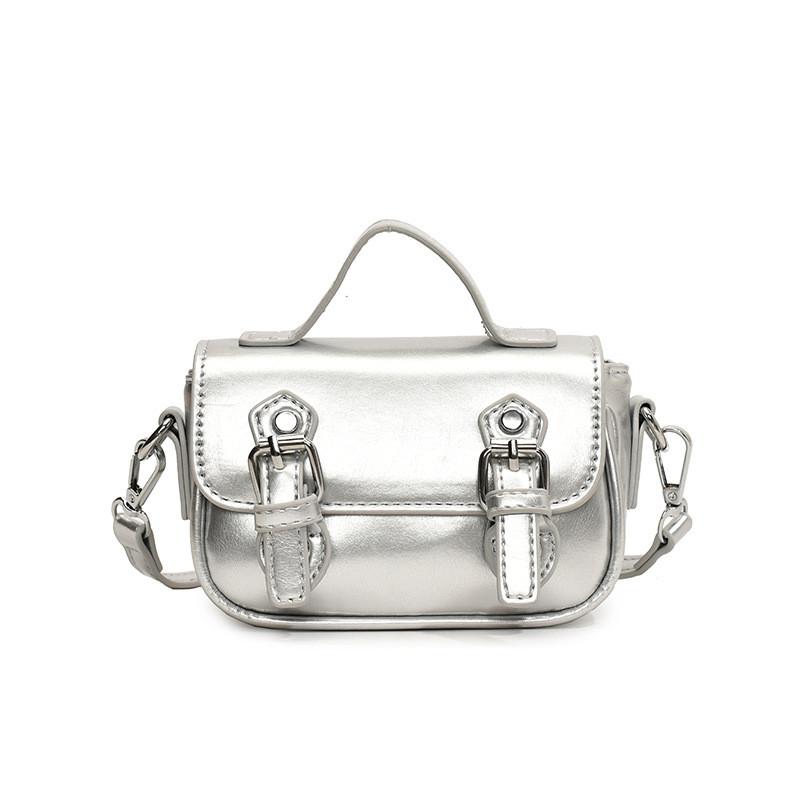 Chic Mini Pu Leather Handbag For Kids Stylish School Bag For Boys And Girls