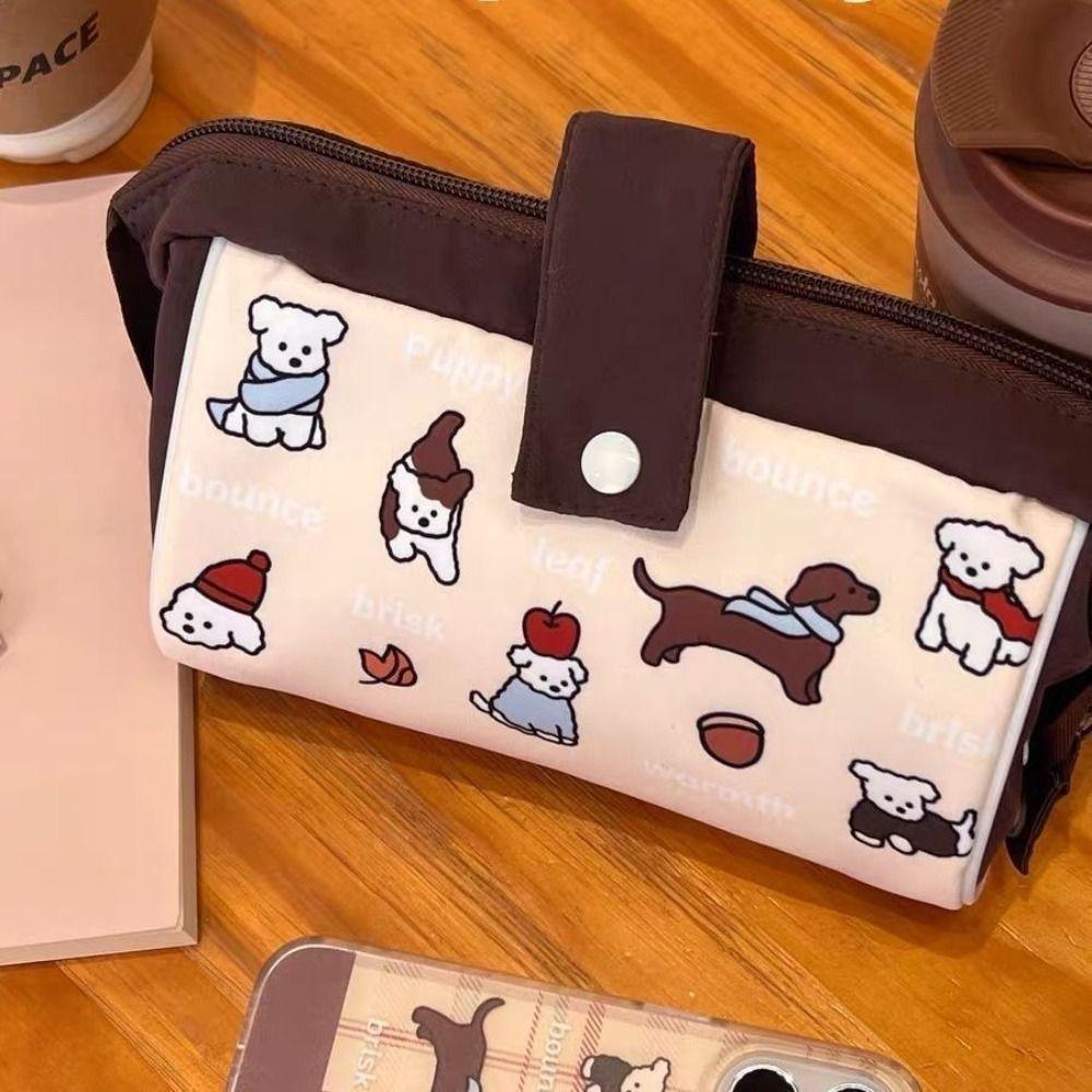 Large Capacity Pen Storage Bag Simplicity Pen Bag Pen Box Pencil Case Kids