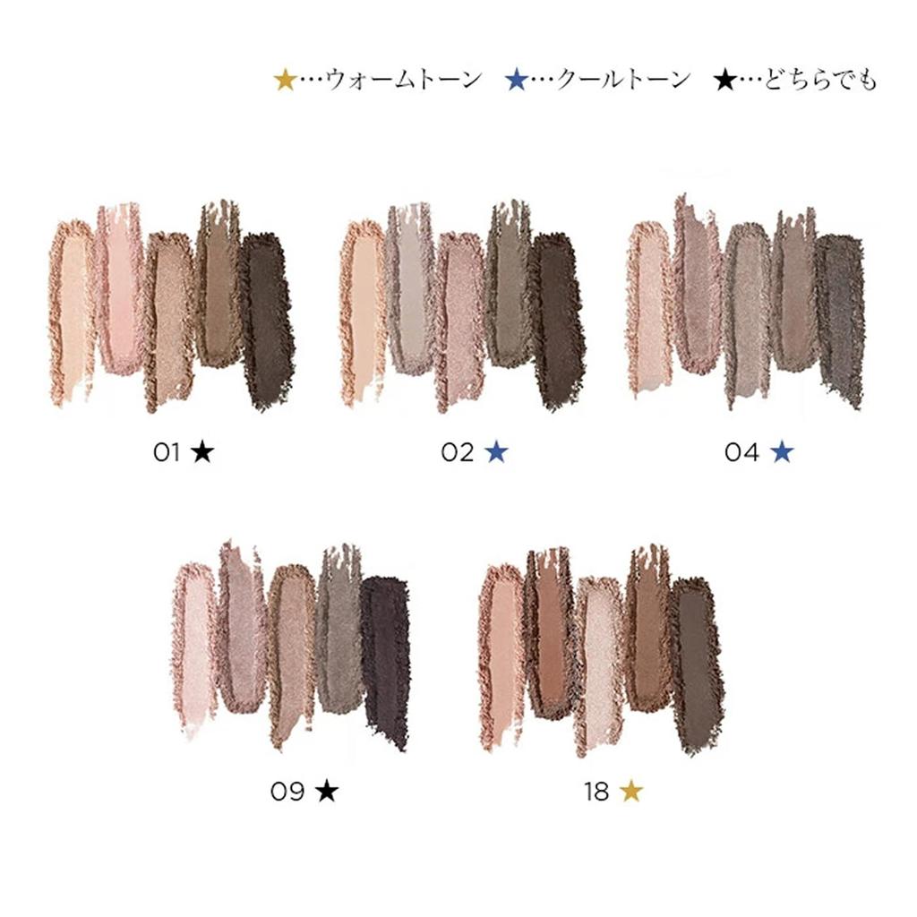 LANCÔME Hypnôse Палетка 4г 18 Nude Скульптурирующая Пудра-Крем для век Высококачественная Косметика Палетка для глаз 5 цветов