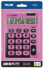CALCULADORA MILAN TOUCH DUO 10 DIGITOS ROSA