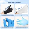 Food Grade Nitrile Gloves for Kitchen, Salon, and Dental Use
