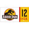 Réplique De La Plaque D'immatriculation En Métal De La Voiture Jeep Wrangler Du Film Jurassic Parc (55)