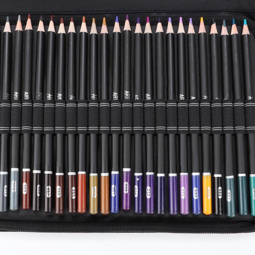 96PCS complete assortment sketch pencils kit high pigment colored pencils set sketch creation