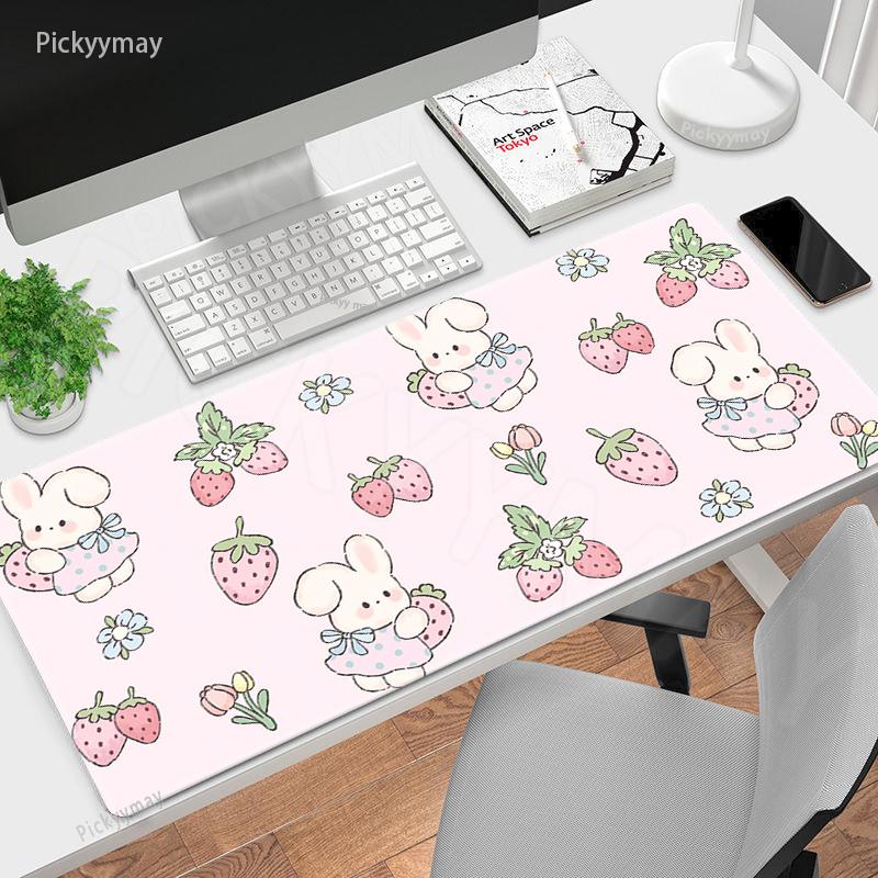 Игровые коврики для мыши Коврик для мыши Милый медведь Большой коврик для мыши Большие настольные коврики Нескользящий резиновый коврик для мыши Большие коврики для клавиатуры