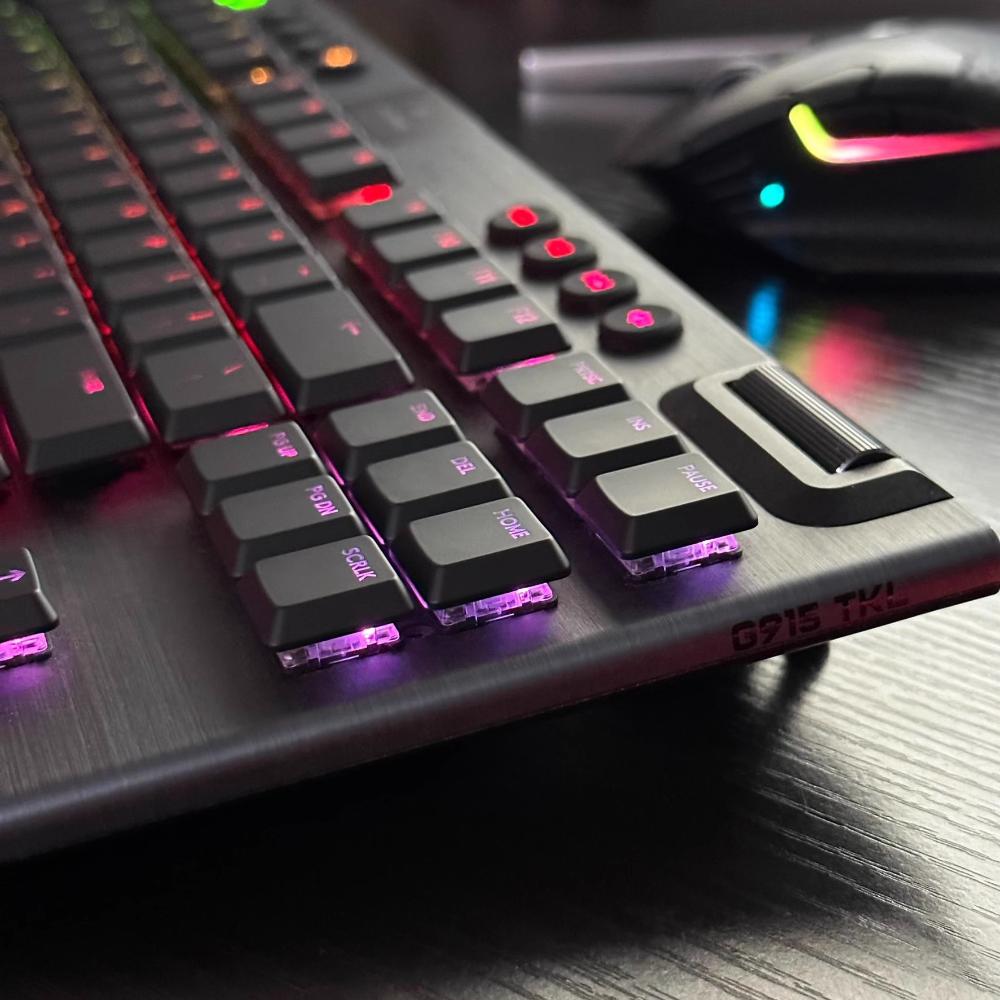 Xiaomi Wireless Gaming Mechanical Keyboard Keycaps Compatible with Logitech G913TKL G915 G813 G815 RGB Transparent Keyboard